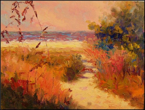 Техника Алла Прима маслом