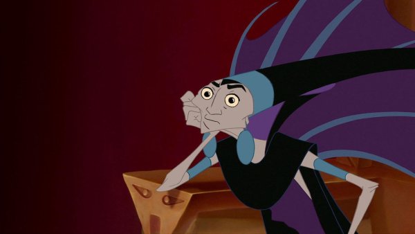 Изма в молодости новая школа императора