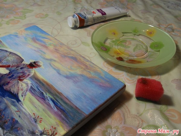 Лессировка в живописи акриловыми красками