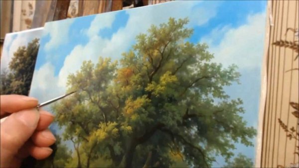 Техника лессировка акварелью