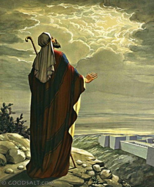 Гюстав Доре пророк Амос