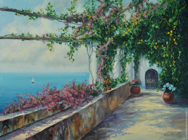 Арнеггер Алоис Средиземноморский пейзаж