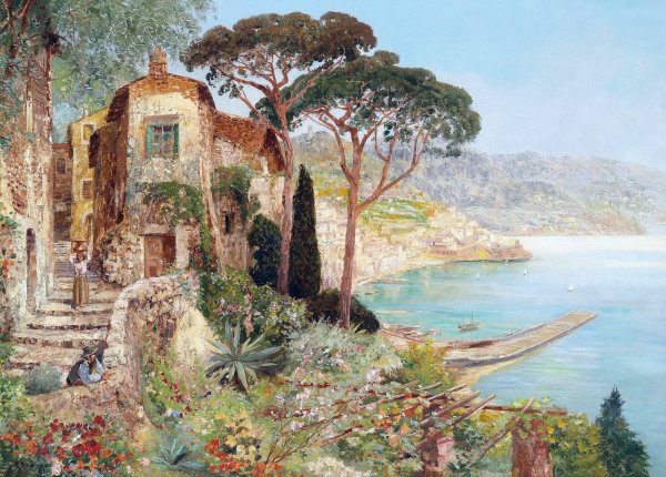 Алоис арнеггер пейзажи Италии