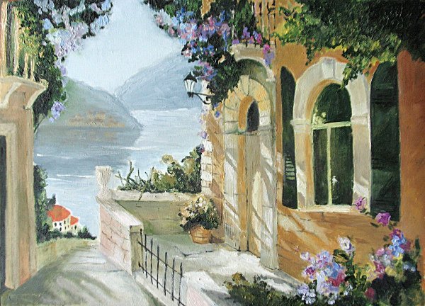 Австрийский художник Alois Arnegger 1879-1963