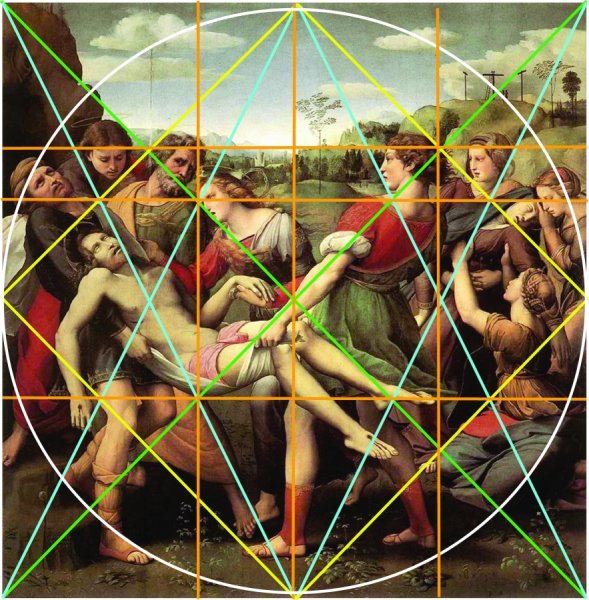 Рафаэль Санти золотое сечение