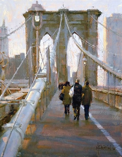 Вертикальная композиция в живописи