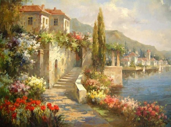 Пейзажи Средиземноморья