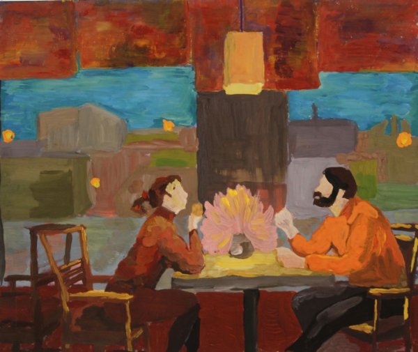 Станковая композиция в художественной школе