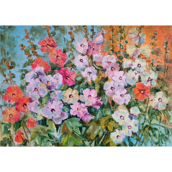 Мальва картина