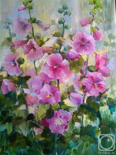 Мальвы художника Игоря Белковского