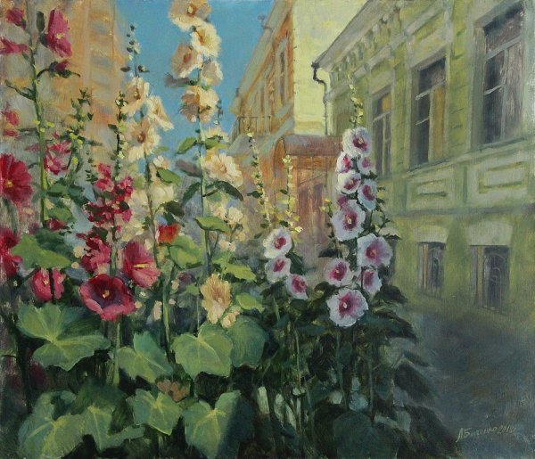 Юрий Болотов художник мальвы