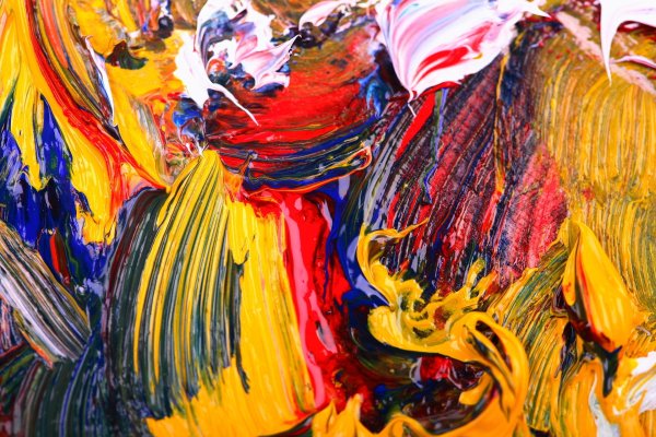 Энергия красок. Абстрактная живопись