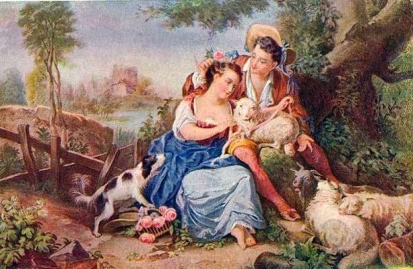 Картины пастушек и Пастухов/ пастораль.