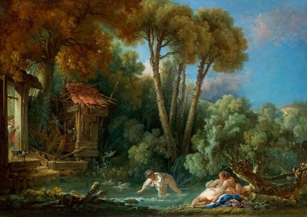 _ Франсуа Буше (1703-1770) пейзажи