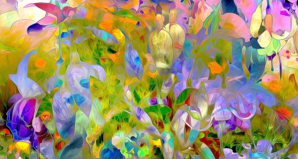 Разноцветная абстракция