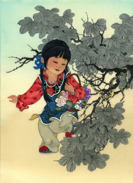 Японская живопись для детей