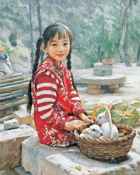 Wang Yidong художник Китай картины