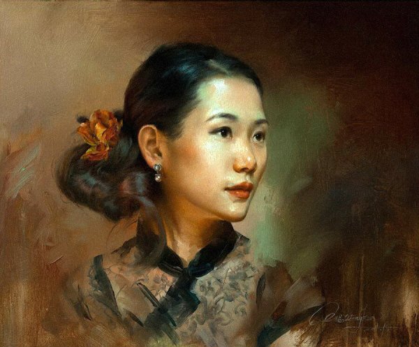 Картины художника kun Wang