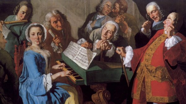 Картина музыканты Дирк Халс