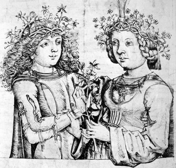 Гравюры Германия 15 век