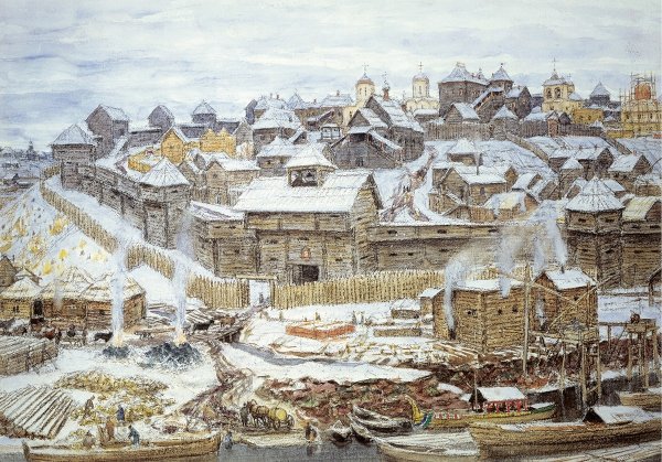 Никольский собор Калязин до затопления