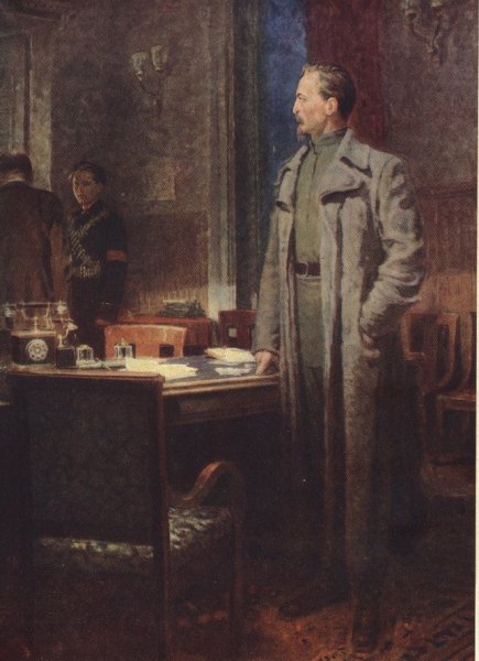 Феликс Эдмундович Дзержинский и Ленин