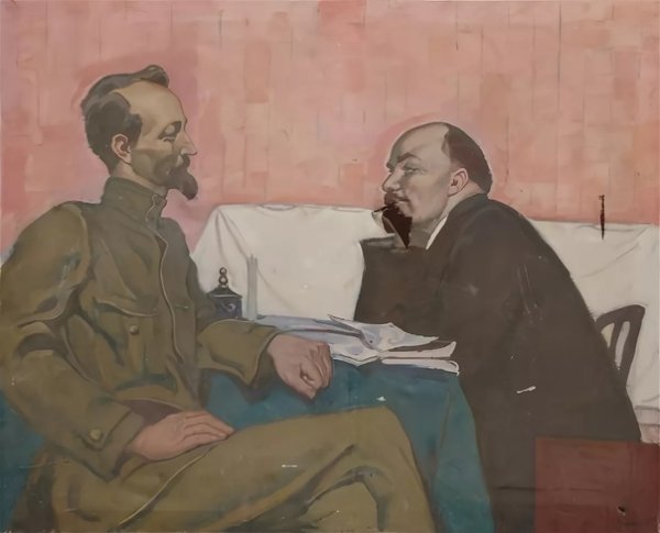 Феликс Дзержинский и Ленин