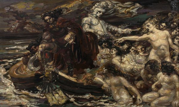 Дон Жуан и статуя Командора в живописи