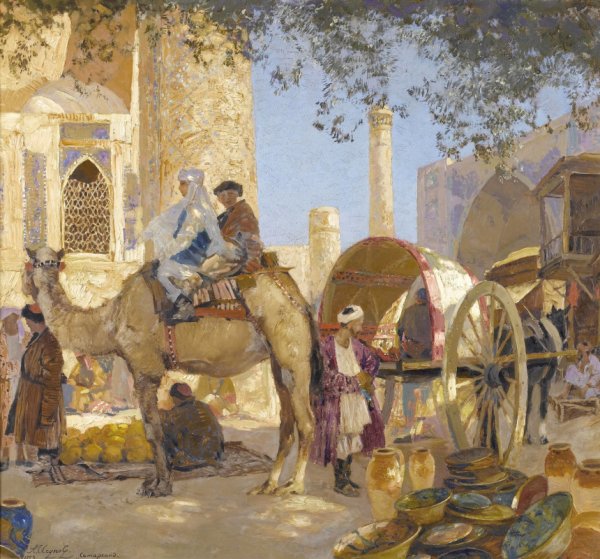 Верещагин медресе Регистан