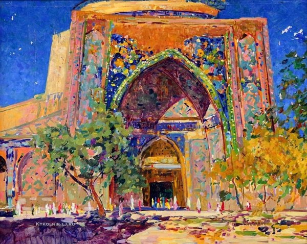 Самарканд Регистан Верещагин