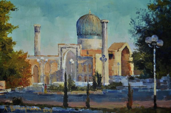 Самарканд Регистан Верещагин