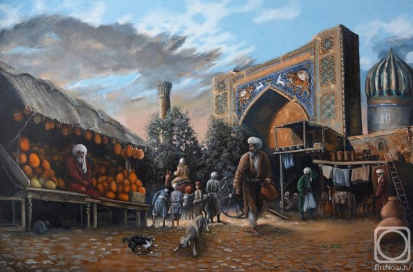 Самарканд картины