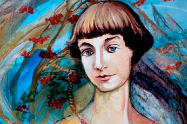 Марина Цветаева портрет м.Нахман