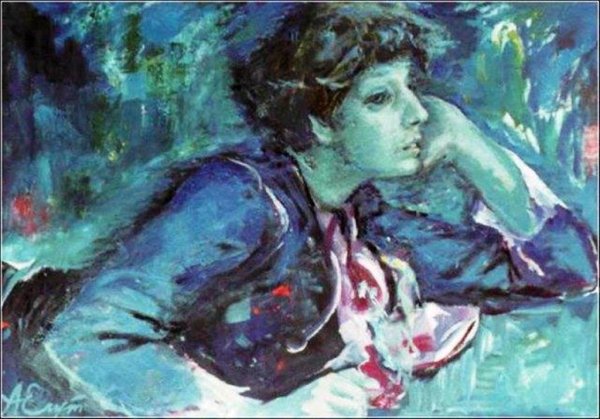 Художник Марк Порунин Пушкин и Цветаева