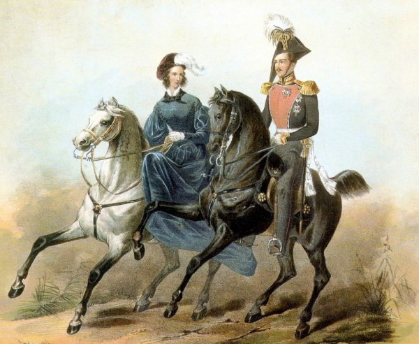 Крюгер конный портрет Александра 1