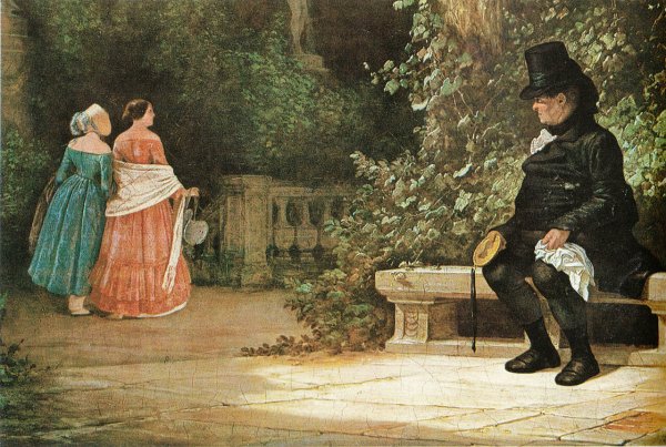 Карл Шпицвег вдовец