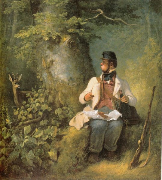 Карл Шпицвег охотник