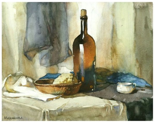 Натюрморт Репинской Академии художеств