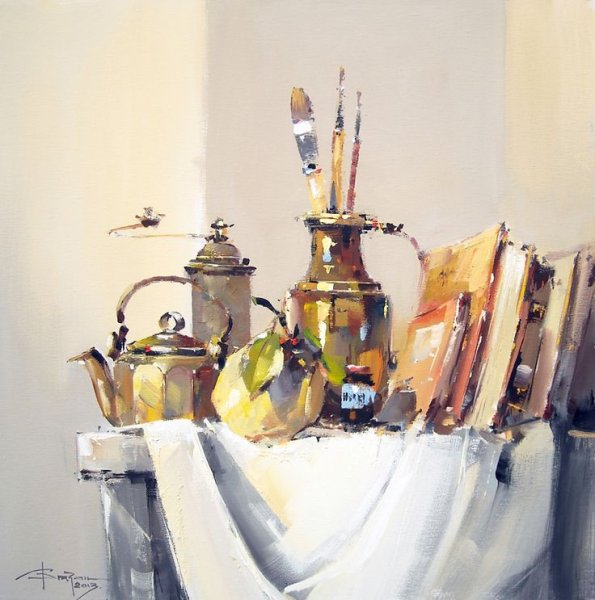 Сергей Курбатов акварель натюрморт