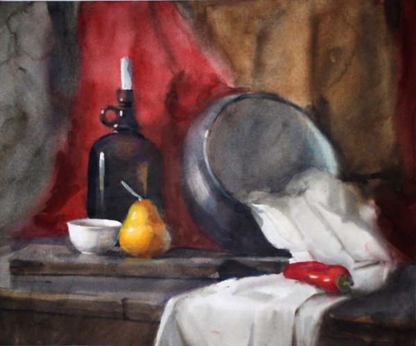 Репина Академия художеств живопись натюрморт