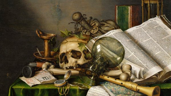 Питер клас натюрморт Ванитас