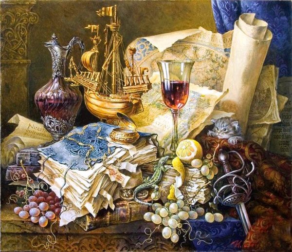 Иван Свиридов натюрморт живопись