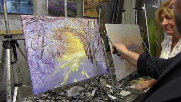 Художник Сахаров Игорь уроки живописи