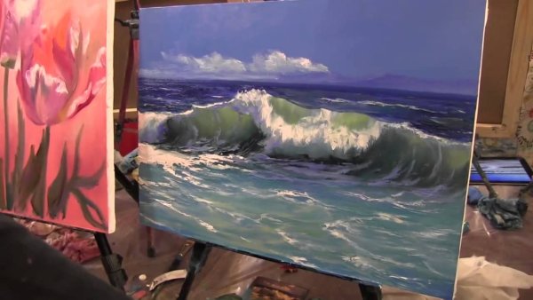 Сахаров Игорь живопись море