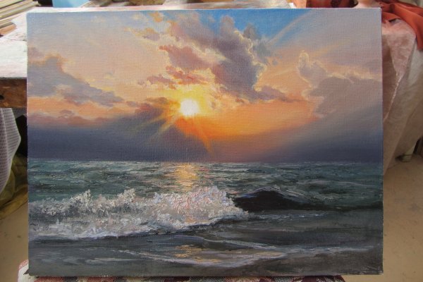 Сахаров Игорь живопись море