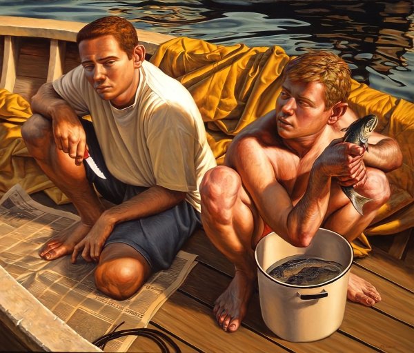 Мишель дель Кампо картины