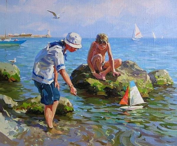 Олег Щербаков художник картины