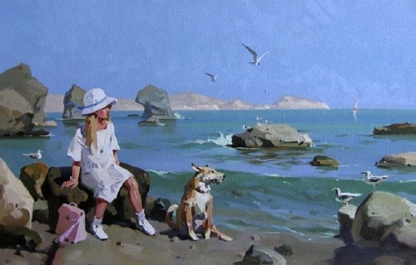 Олег Щербаков художник картины