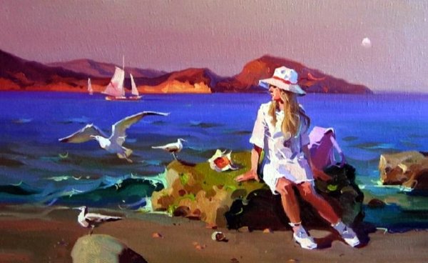 Олег Щербаков художник картины