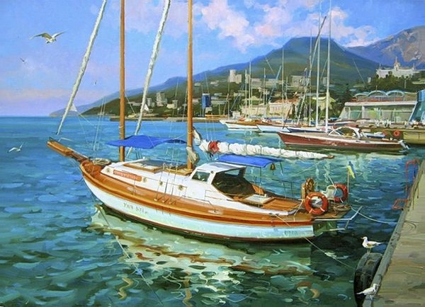 Олег Щербаков живопись